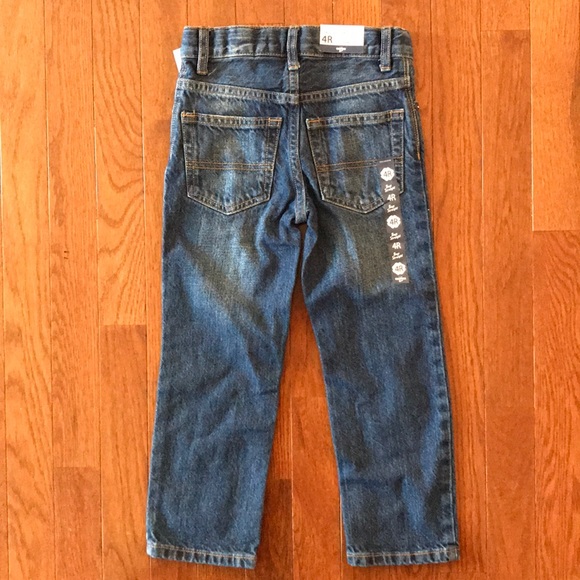 Boy OshKosh Straight Leg Jeans Size 4R - Picture 3 of 6